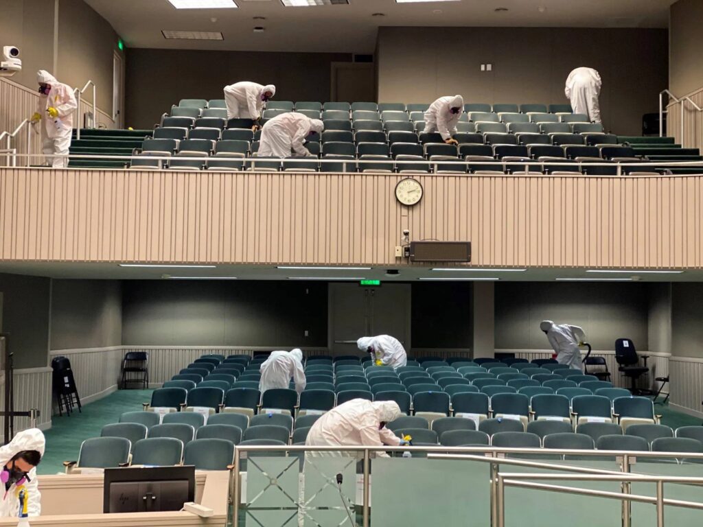 CA State Capital Surface Decontamination